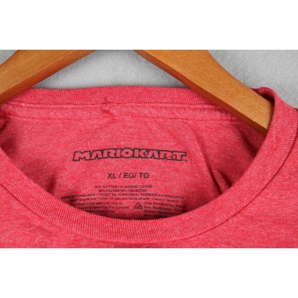 Mario Kart T Shirt Adult XL Red Official Nintendo Since 92 Graphic Super - Picture 5 of 6